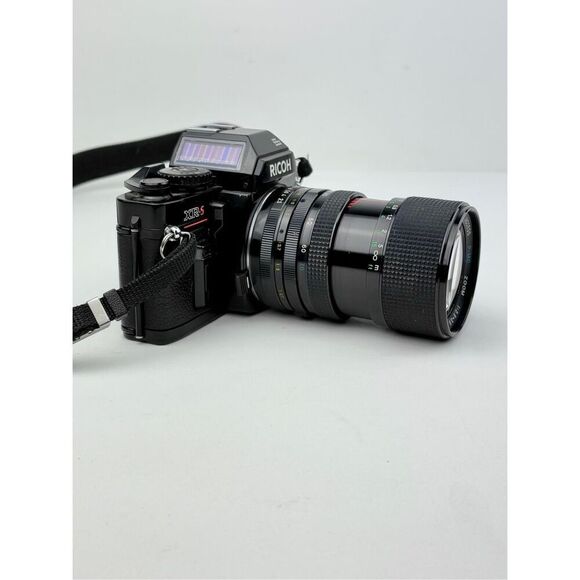 RICOH XR-S SLR 35mm Film Camera w/ Access P-MC Zoom 35-70mm f/2.5-3.5 Macro Lens